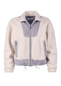 Maze Damen Outdoorjacke "42023018", grau, Gr. L, Obermaterial: 90% Polyester, 10% Lammleder / Innenfutter: 100% Baumwolle/ Ärmelfutter: 100%