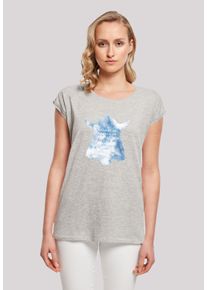 F4NT4STIC Damen T-Shirt "Wickie und die starken Männer", grau, casual, Gr. XXXL, Obermaterial: 100% Baumwolle, Shirts, Retro, Heroes of Childhood, TV