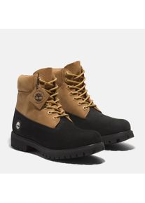 Timberland Schnürboots "6 inch Premium FTB", Gr. 44, schwarz, Nubukleder, sportlich, Schuhe, Winterstiefel, Schnürstiefel, Winterschuhe, wasserdicht