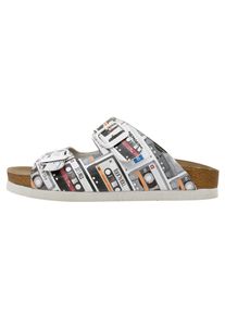 DOGO Damen Pantolette "Damen Stella Take me Back Vegan Damen Sandalen/ Sandaletten /", Gr. 36, bunt, Lederimitat, Schuhe, Vegan
