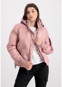 Damen Winterjacke "Alpha Industries Women - Cold Weather Jackets", rosa, Gr. XL, Alpha Industries, Obermaterial: 100% Polyester, Futter: 100%