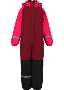 ZIGZAG Kinder Schneeoverall "Clarkson", rot, casual, Gr. 92, 100% Polyester, Overalls, in besonders wetterfester Qualität