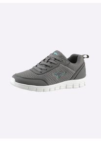 Kangaroos Damen Sneaker, Gr. 38, grau, Textil, sportlich, Schuhe