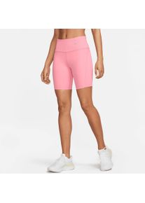 Nike Damen Lauftights "Dri-FIT Women's Shorts", rot, sportlich, Gr. S, Obermaterial: 80% Polyester, 20% Elasthan, Hosen
