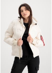 Damen Winterjacke "Alpha Industries Women - Cold Weather Jackets", weiß, Gr. L, Alpha Industries, Obermaterial: 100% Polyester, Futter: 100%
