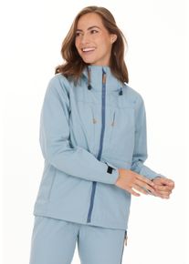 WHISTLER Damen Outdoorjacke "Downey", blau, sportlich, Gr. 36, unifarben, 65% Polyester, 35% Baumwolle, Jacken, mit getapten Nähten