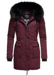 Navahoo Damen Wintermantel "Luluna Prc", rot, modisch, Gr. XXL, Oberstoff: 100% Polyester, Futter: 100% Polyester, Wattierung: 100% Polyester,