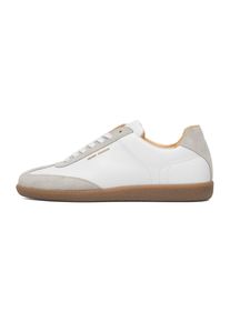Henry Stevens Damen Sneaker "Sophia TIS Damensneaker", Gr. 42, weiß, Veloursleder, Leder, casual, Schuhe, Halbschuh Leder handgefertigt, sportlicher