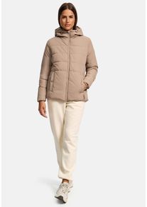 Marikoo Damen Steppjacke "Alemee", grau, Gr. XXL, Obermaterial: 100% Polyester; Innenmaterial: 100% Polyester;Futter&Wattierung: 100% Polyester,