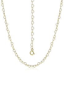 Firetti Damen Armband "Schmuck Geschenk Silber 925 Armschmuck Armkette Fantasie Herz", 19, Silber 925 (Sterlingsilber), gold, Silber 925