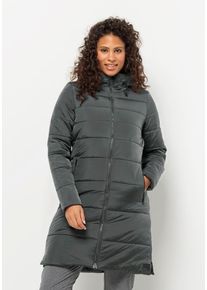 Jack Wolfskin Damen Funktionsmantel "EISBACH COAT W", grün, Gr. M, Obermaterial: 100% Polyamid; Futter: 100% Polyester; Füllung: 100% Polyester,