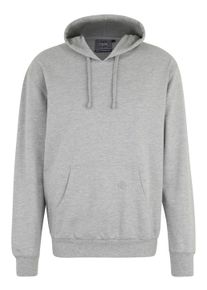 Herren Kapuzensweatshirt, grau, sportlich, Gr. 6XL, Ahorn Sportswear, bestickt, 100% Baumwolle, Sweatshirts, in schlichtem Design
