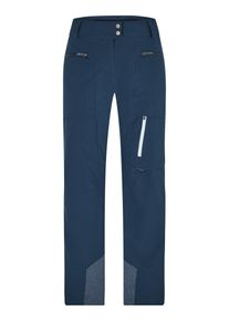 Ziener Damen Skihose "THOLINE", blau, Gr. 36, Obermaterial Farbe 12, 534: 1. 100% Polyester (recycelt), 2. 95% Polyamid (recycelt), 5% Elasthan, 3.