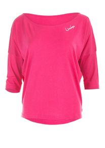 WINSHAPE Damen 3/4-Arm-Shirt "MCS001", pink, Gr. XL, 50% Modal, 50% Baumwolle, Shirts, Ultra leicht