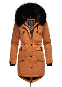 Navahoo Damen Wintermantel "Luluna Prc", braun, modisch, Gr. S, Oberstoff: 100% Polyester, Futter: 100% Polyester, Wattierung: 100% Polyester,