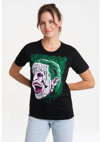 logoshirt Damen T-Shirt "Suicide Squad - Joker", schwarz, casual, Gr. M, bedruckt, 100% Baumwolle, Shirts, mit lizenziertem Print