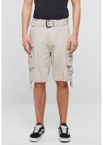 Brandit Herren Cargoshorts "Brandit Herren Savage Vintage Cargo Shorts", weiß, Gr. XL, 100% Baumwolle, Hosen