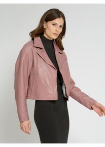 Maze Damen Lederjacke "42021293", rosa, Gr. XL, Obermaterial: 100% Lammleder/ Futter: 100% Baumwolle / Ärmelfutter: 100% Polyester, Jacken