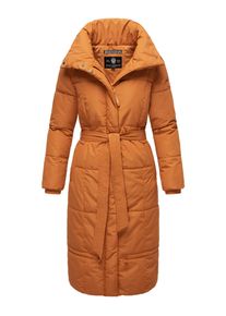 Navahoo Damen Steppmantel "Mirenaa", braun, modisch, Gr. XL, Oberstoff: 100% Polyester, Futter: 100% Polyester, Wattierung: 100% Polyester,