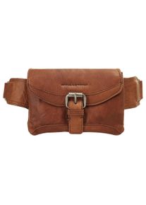 SPIKES & SPARROW Damen Gürteltasche, SPIKES & SPARROW, braun, Leder, vintage, Taschen, echt Leder