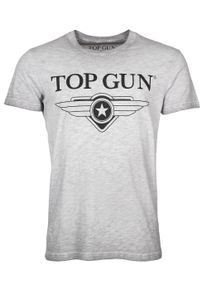 Top Gun Herren T-Shirt "Windy TG20191007", grau, Gr. S, Obermaterial: 100% Baumwolle, Shirts