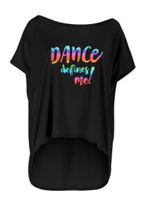 WINSHAPE Damen Oversize-Shirt "MCT017", schwarz, Gr. XS, 50% Modal, 50% Baumwolle, Shirts, Ultra leicht
