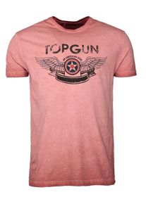 Top Gun Herren T-Shirt "Construction TG20191039", rot, Gr. M, Obermaterial: 100% Baumwolle, Shirts