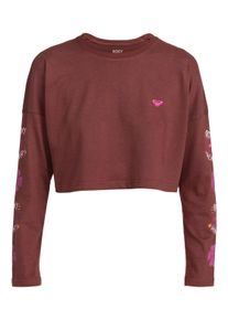 Roxy Damen Langarmshirt "Desire To Love B", braun, Gr. XXL, 100% Baumwolle, Shirts