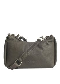MARGELISCH Damen Umhängetasche "Lele 1", grau, Leder, Taschen, aus LWG zertifiziertem Leder