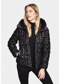 NEW CANADIAN Damen Steppjacke, schwarz, modisch, Gr. 40, unifarben, 100% Polyester, Jacken, mit Funktionskapuze