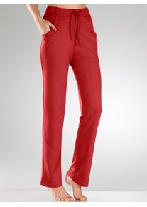 Plantier Damen Leggings, Gr. 36, rot, 64% Viskose, 30% Polyester, 6% Elasthan, unifarben, Hosen