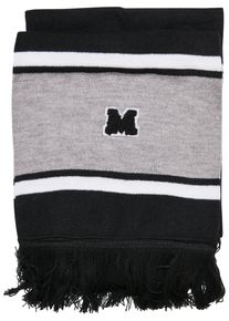 Urban Classics Damen Schal "Urban Classics Unisex College Team Scarf", schwarz-weiß, unifarben, Polyacryl, Modetücher
