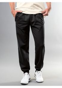 TRIGEMA Herren Sweathose "TRIGEMA Jogginghose", schwarz, sportlich, Gr. XL, 70% Baumwolle, 30% Polyester, Hosen