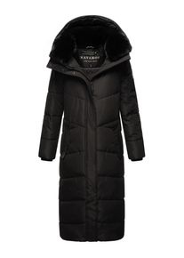 Navahoo Damen Steppmantel "Hingucker XIV", schwarz, modisch, Gr. XL, Obermaterial: 100% Polyester, Futter: 100% Polyester, Wattierung: 100%