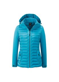 DEPROC Active Damen Steppjacke "GILMOUR AIMEE Women", blau, sportlich, Gr. 44, 100% Polyester, Jacken, auch in Großen Größen erhältlich