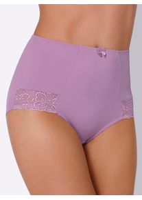 wäschepur WÄSCHEPUR Damen Miederslip, Gr. 38, lila, 73% Polyamid, 27% Elasthan, Unterhosen