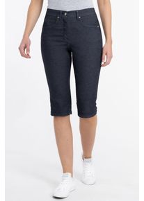 Recover Pants Damen Stoffhose "Hose", blau, Gr. 52, unifarben, 64% Baumwolle;33% Polyester;3% Elasthan, Hosen, Zierriegel