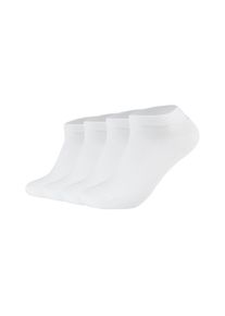 JOOP! JOOP Damen Sneakersocken "Sneakersocken 4er Pack", Gr. 43, weiß, 80% Baumwolle 17% Polyamid 3% Elasthan, uni, Socken