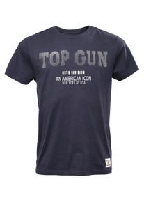 Top Gun Herren T-Shirt "TG20213006", blau, Gr. XL, Obermaterial: 100% Baumwolle, Shirts