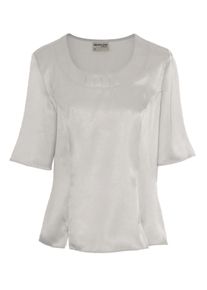 Damen Shirtbluse "HERMANN LANGE Collection Shirt Amelie", weiß, Gr. 54, HERMANN LANGE Collection, 100% Polyester, Blusen