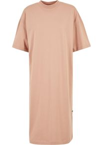 Urban Classics Damen Shirtkleid "Urban Classics Damen Ladies Organic Long Oversized Tee Dress", gelb, klassisch, Gr. XS, unifarben, 100% Baumwolle,