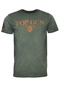 Top Gun Herren T-Shirt "TG20213001", grün, Gr. S, Obermaterial: 100% Baumwolle, Shirts