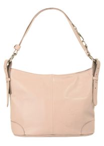Samantha Look Damen Umhängetasche, rosa, Leder, vintage, Taschen, echt Leder, Made in Italy