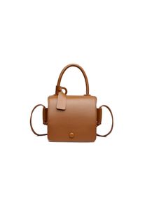 Damen Umhängetasche "Kira", Collezione Alessandro, braun, Lederimitat, Taschen, schlichtes Design
