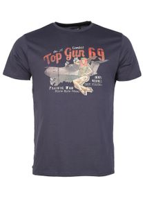 Top Gun Herren T-Shirt "TG20213026", blau, Gr. XXXL, Obermaterial: 100% Baumwolle, Shirts