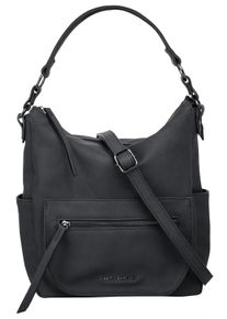 Betty Barclay Damen Umhängetasche, blau, Polyurethan (PU), unifarben, Taschen
