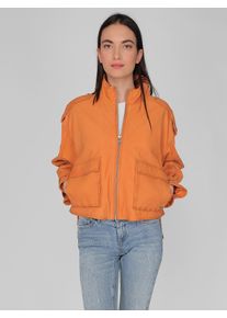 Maze Damen Lederjacke "4202123", gelb, Gr. S, Obermaterial: 100% Lammleder / Futter: 100% Polyester / Ärmelmaterial: 100% Polyester, Jacken