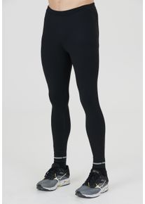 ELITE LAB Herren Lauftights "Run Elite X2", schwarz, sportlich, Gr. XXL, unifarben, 72% Nylon, 28% Elasthan, Hosen, mit gewebeunterstützender