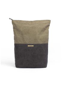 MARGELISCH Laptoprucksack "Ulom 4", grün, Canvas, Baumwolle, casual, Rucksäcke, amfori BSCI zertifizierter Produktion