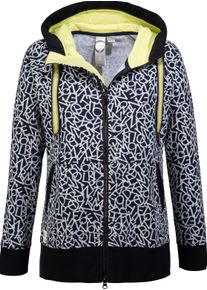 LPO Damen Kapuzensweatshirt "LAC PARIS WOMEN", blau, casual, Gr. 38, 50% Baumwolle; 50% Polyester, Sweatshirts, in lässigem Oversized-Schnitt